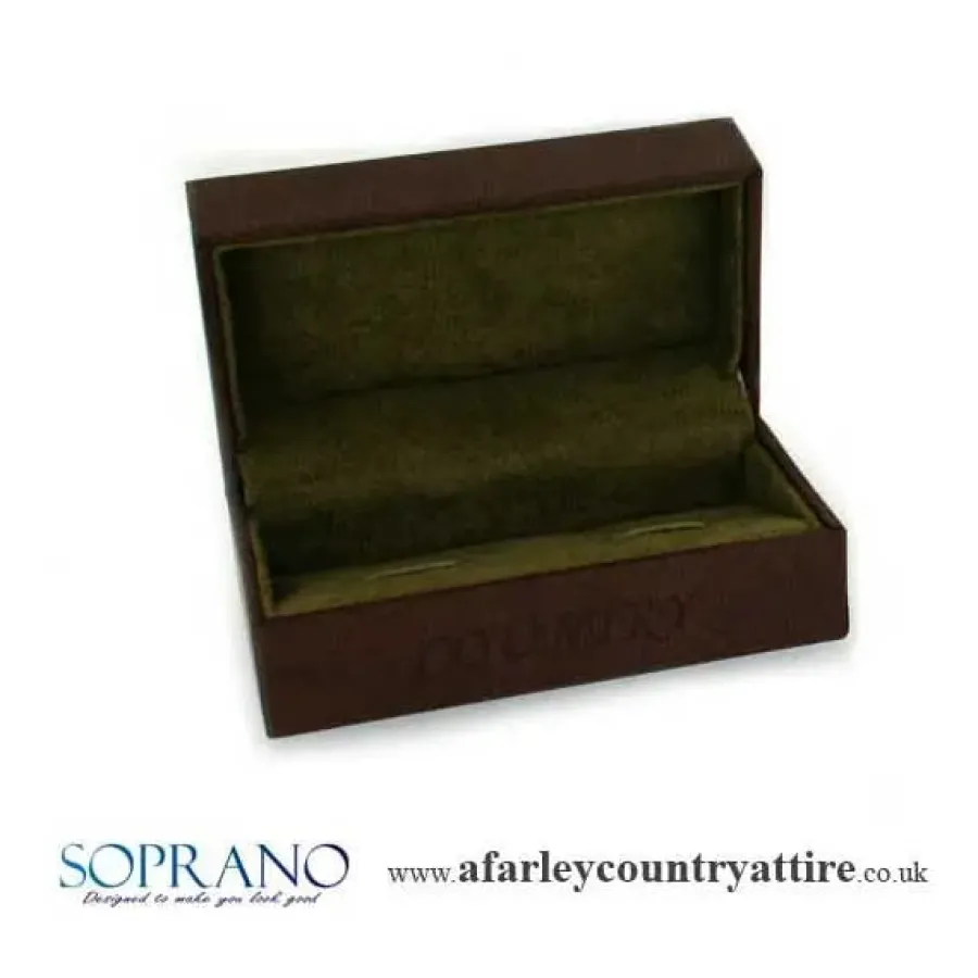 Soprano - Shotgun Cartridge Cufflinks - Silver & Gold